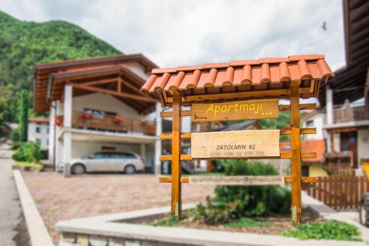 Pr' Petrcu Apartment Tolmin Exterior photo